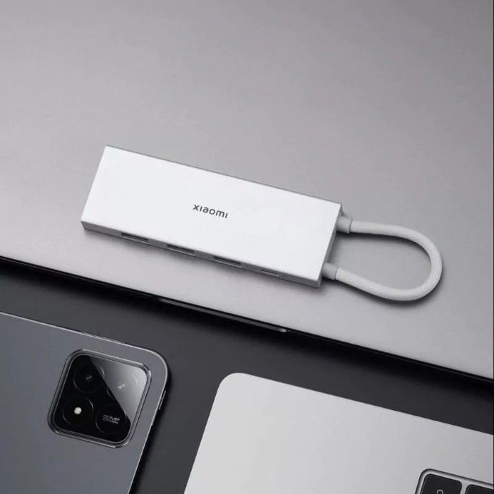 Hub USB-C - Xiaomi - 5 en 1 - 3 ports USB 3.0 - Port HDMI - Charge rapide PD100W