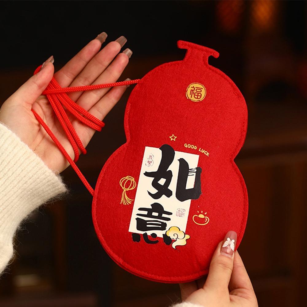 2026 Jahr des Pferdes Neujahr Roter Umschlag Cartoon Traditionell Glücksgeldbeutel Chinesischer Stil Hongbao Rotes Päckchen Geburtstagsgeschenk