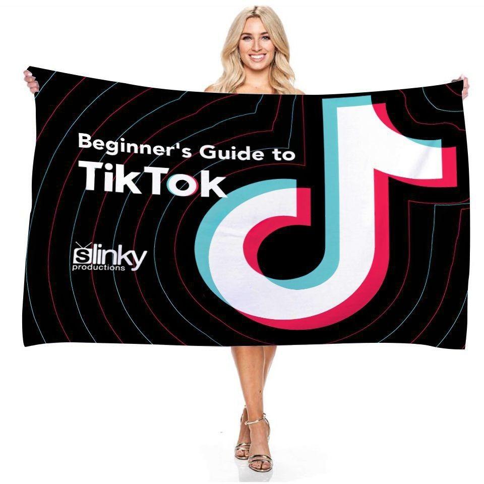 Tiktok 3d Printed Towel Bathing Bathrobe Beach Swimming Swimwear Shower Towel