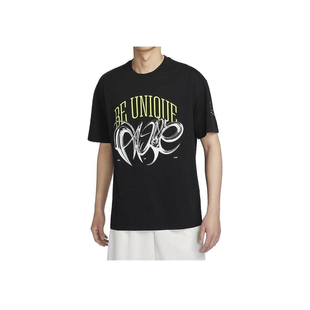 Nike San Antonio Spurs Victor Wembanyama Design com Estampa de Letras Camiseta Esportiva Solta Respirável Masculina Camiseta Preta IB5571010