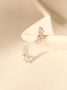 Minimalpiercing 14K Internal Crown Cubic Curved Labret Piercing
