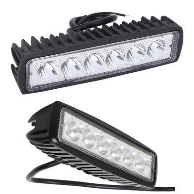 18W 6Inch Led Work Light Bar Flood Lamp Offroad Driving Fog 4Wd Ute Suv Truck