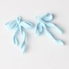 10Pcs Simple Alloy Colorful Spray Painted Ribbon Bowknot Pendant DIY Bracelets Necklaces Jewelry Accessories Jewellery Making