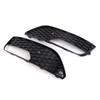 1Pair Black Left Right Front Hood Fog Light Lower Grill Grilles Cover For A3 2012-2016 8V3807681 8V3807682