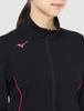 Mizuno Training Deep Size M Warm-Up Jacket, Moisture-Wicking, Quick-Drying, 32MCA325, Navy/Berry Pink,