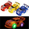 Funny Flashing Music Racing Car Electric Automatic Toy Boy Kid Birthday Gift New