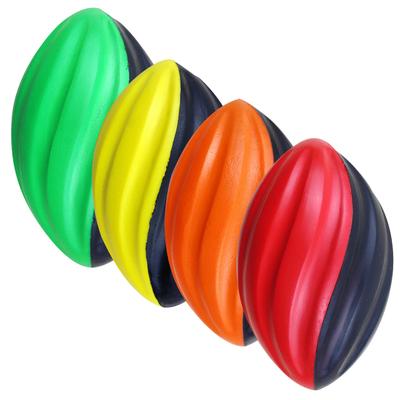 Rugby Ball  Toss & Kick Practice Slow Rebound Spiral Rugby Ball Indoor Or Outdoor Use Reusable Rugby For Team Activities