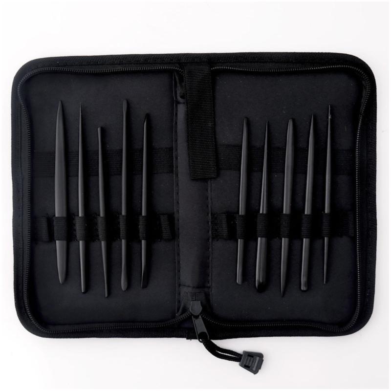 Multifunctional Clay Sculpture Tool Storage Bag Toolkit for Carving Needle Set and Mini Pliers Organizers Case Pouches