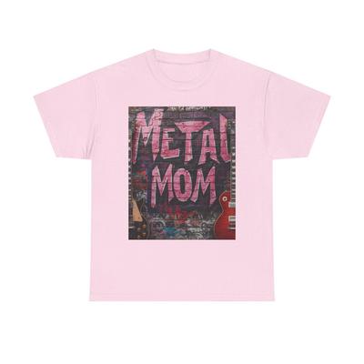 Metal Mom Graphic Tee: Rocker Music Lover Gift