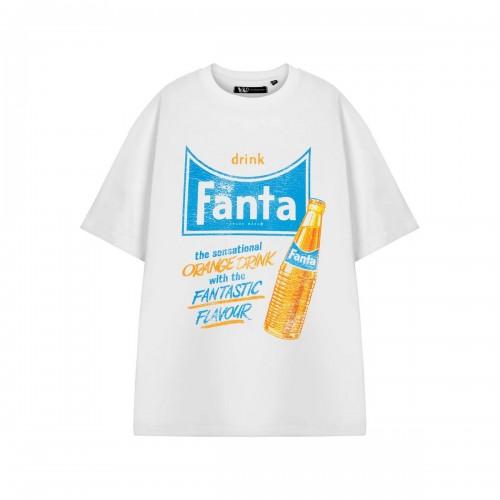 Coca-Cola Unisex Adult Fanta Orange Drink Short-Sleeved T-Shirt
