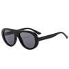  Vintage Pilot Women Sunglasses Fashion Black Orange Shades UV400 Men Trending Punk Sun Glasses