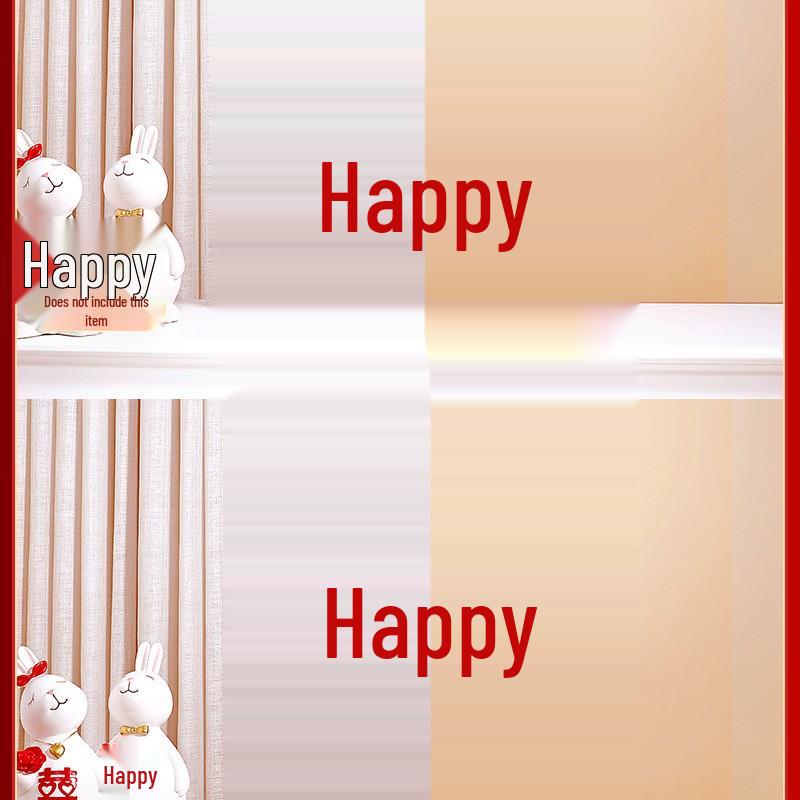 Honeymoon Love Heart Balloon Ceiling Set for Wedding and Bedroom Decor