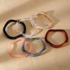 Irregular Wave Design Acrylic Bracelet Marble Pattern Smudge High-End Simple Bracelet