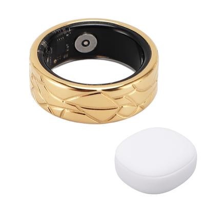 Smart Ring Health Tracker Wasserdicht Schlafüberwachung Sportmodi Gestensteuerung APP Fitness