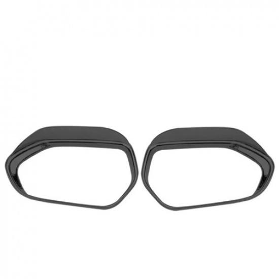 For Toyota Corolla -2024 Bright Black Accessories Rain Eyebrow Cover 2pcs
