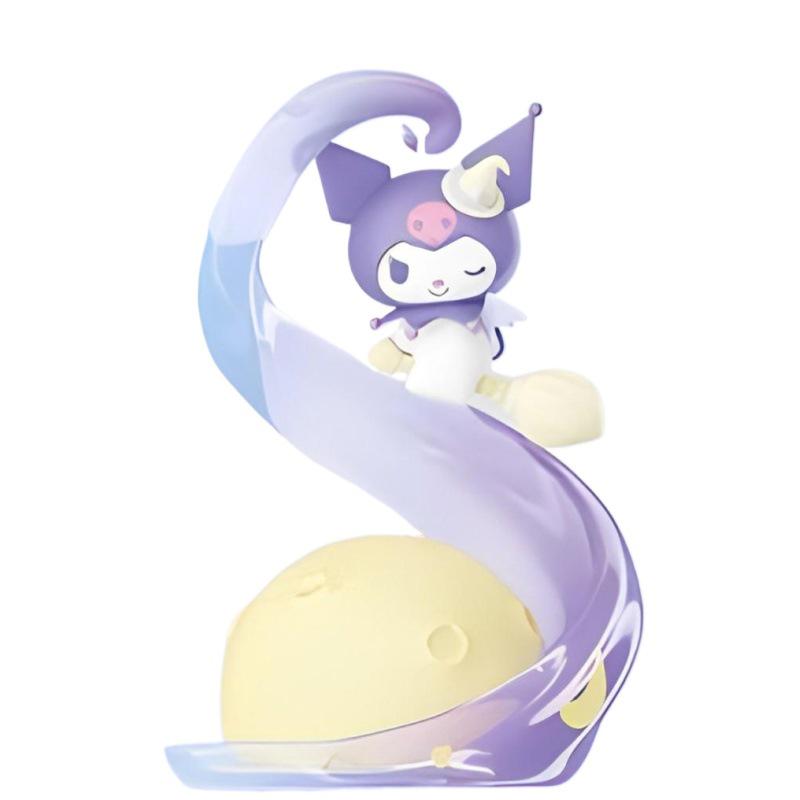 Sanrio Family Luminous Elf Ornament: Kuromi & Pompompurin Atmosphere Lamp