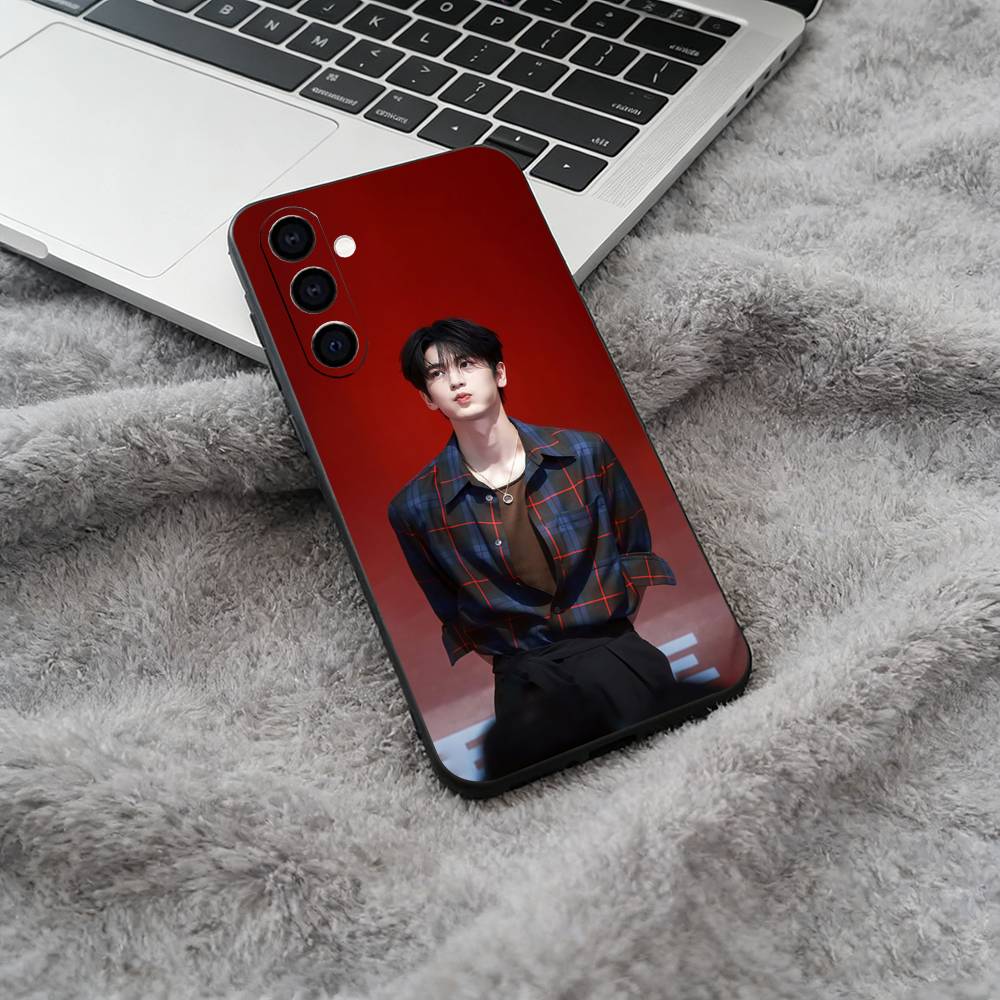 Actor Linghe Zhang Phone Case For Samsung Galaxy A73,A71 A72,A70,A53,A52,A51,Soft Silicone Black Cover