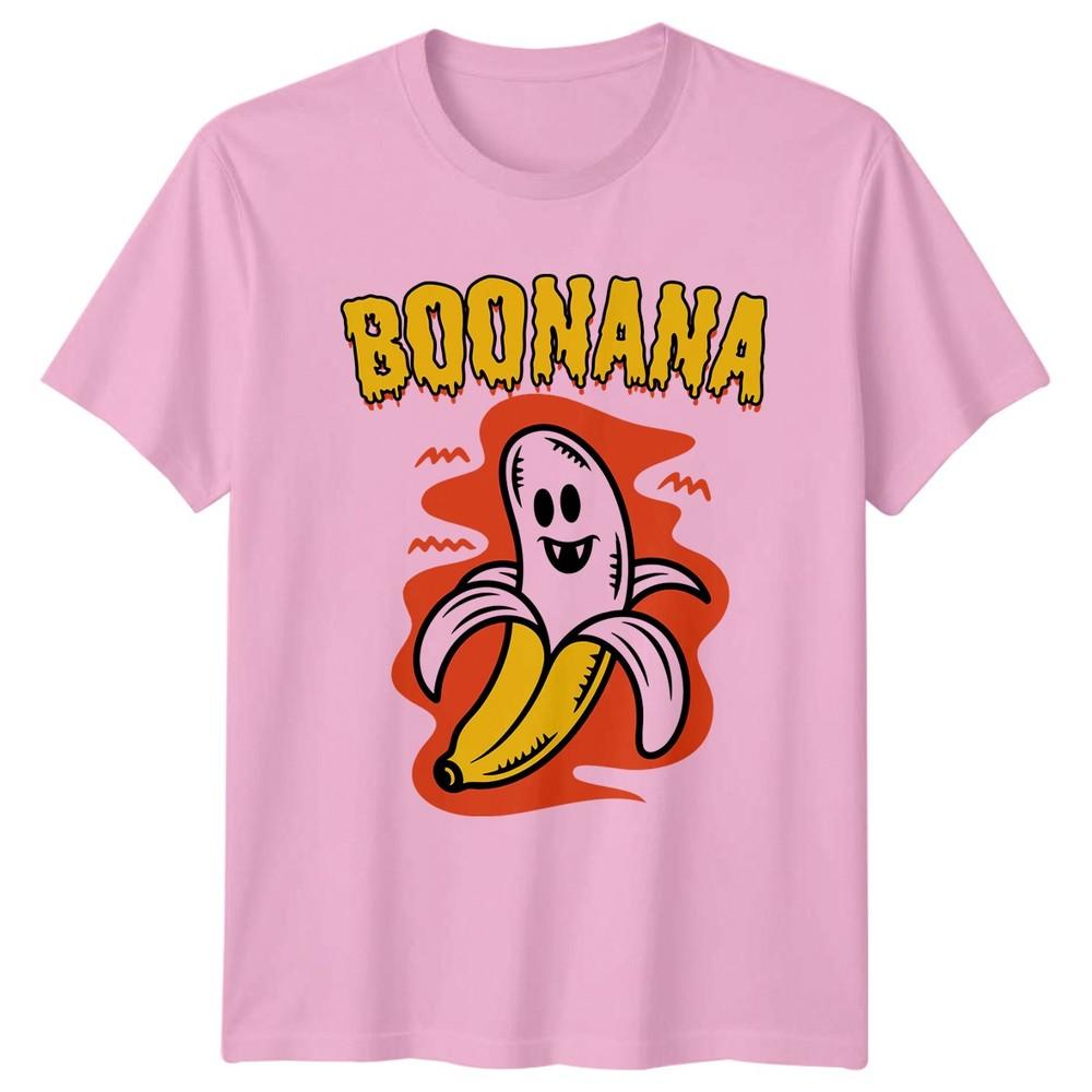 Boonana Halloween Holidays Unisexs TShirt Unisexs Tee Spooky Ghost Graphic