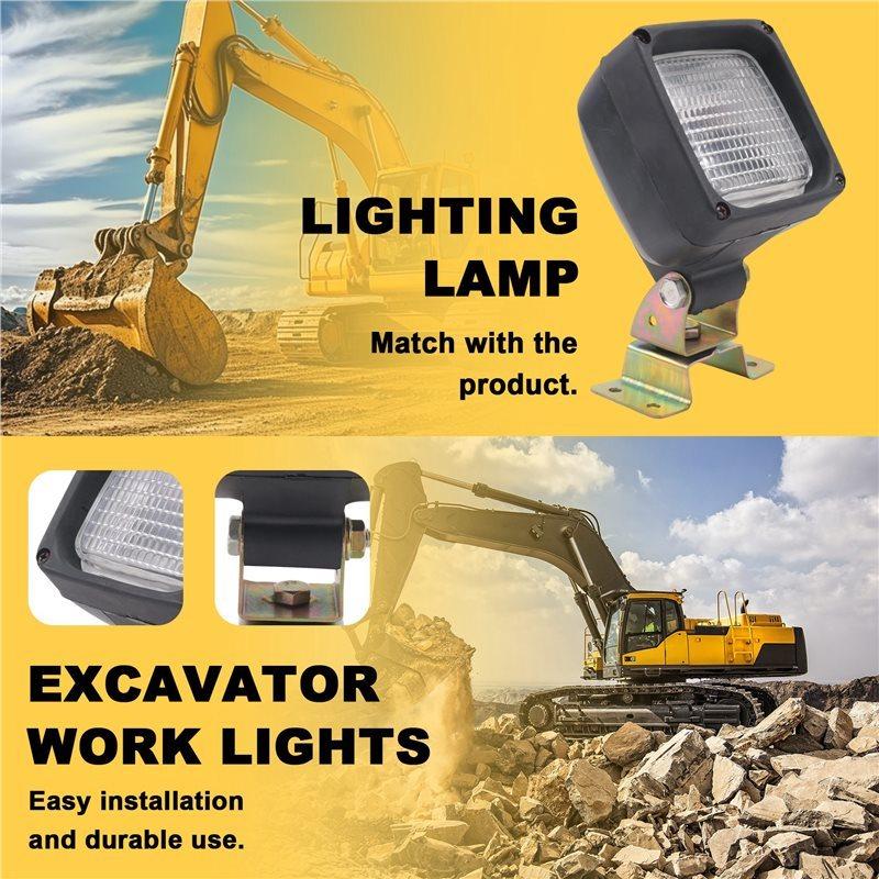 For Volvo EC140 EC160 EC210 EC290 L110E L50D L60F L70D L70E L70F L90D L90E MT2000 Work Lights Car Excavator 11039846