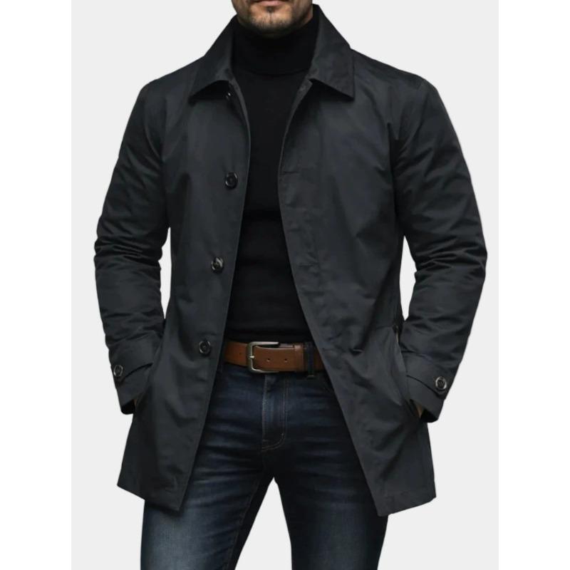 Jacket High-end Casual Jacket Retro Waterproof