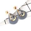 Women Fashion Hollow-out Earring Water-drop Design Unique All-matching Earrings
