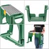 KADAX Gartenkniehocker Hocker Stuhl Aufbewahrungsbox Hocker Bank 3in1 Faltbar Grün