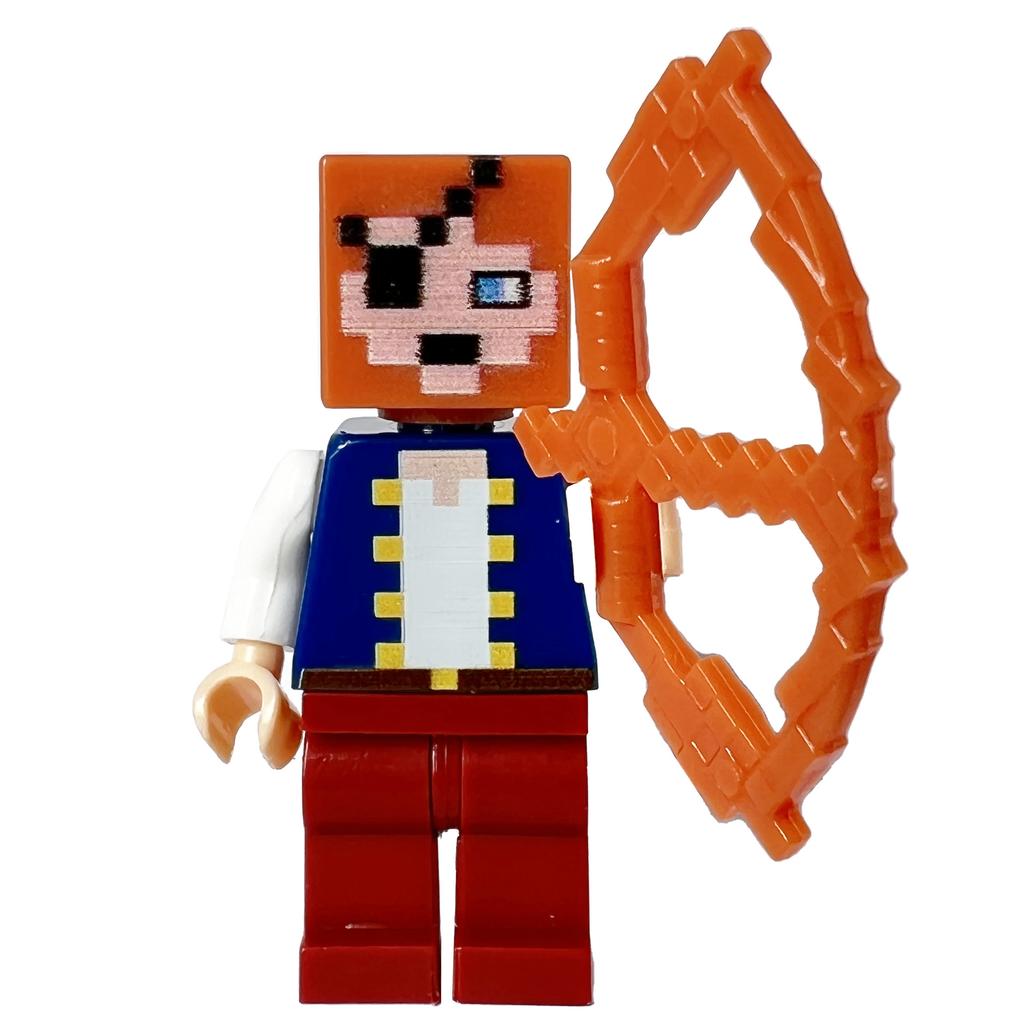 Ninja Warrior Superhero Doll With Weapon Single Building Block Assembly Toy