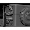 Thunder Model 1/35 US & UK Driver & Guide Figures Set for M1000 Heavy Equipment Transporter Hardtop Resin Kit TBF3510