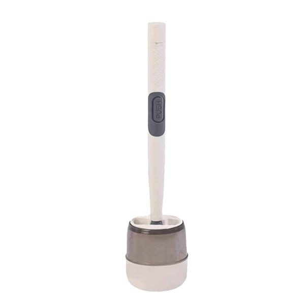 Soap Dispensing Toilet Brush with Holder Silicone Long Handled Cleaning Brush Wc Toilet Brushes Bathroom Accessories