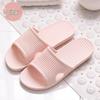 Zomerse gestreepte antislip EVA slippers voor heren en dames