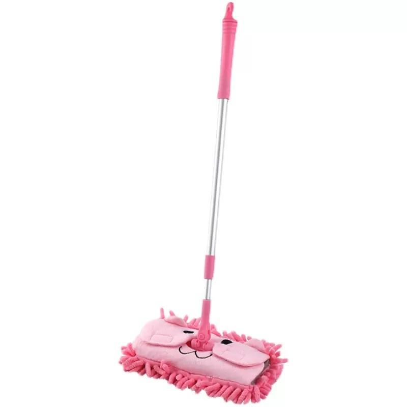 Cleaning Play Childrens Mop Set With Reusable Dustpan Flat For Tool Educational