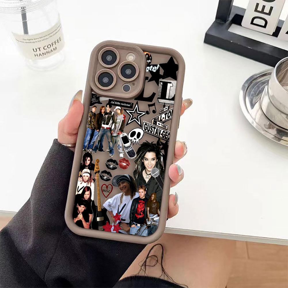 T-Tokio Hotel Bill Tom Kaulitz Phone Case For VIVO V60 V21 V23E V25 V27 V27E V29 V29E V30 V30E V40 V50 X80 X90 X100 X200 Cover