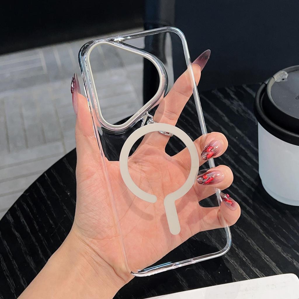 High Transparency P70A Phone Case: Unique Design, Drop-Proof, Magnetic Suction for P70PRO