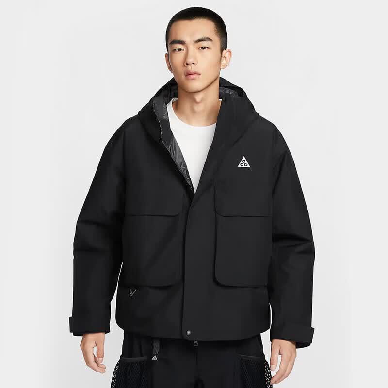 NIKE Men s Winter Insulated Hooded Jacket 2XL