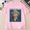 Art Teacher T Shirt Unisex Unisex Cotton Funny Van Gogh Art TShirt Humor Printed Tshirts Casual Short Sleeve Round Neck Clothing