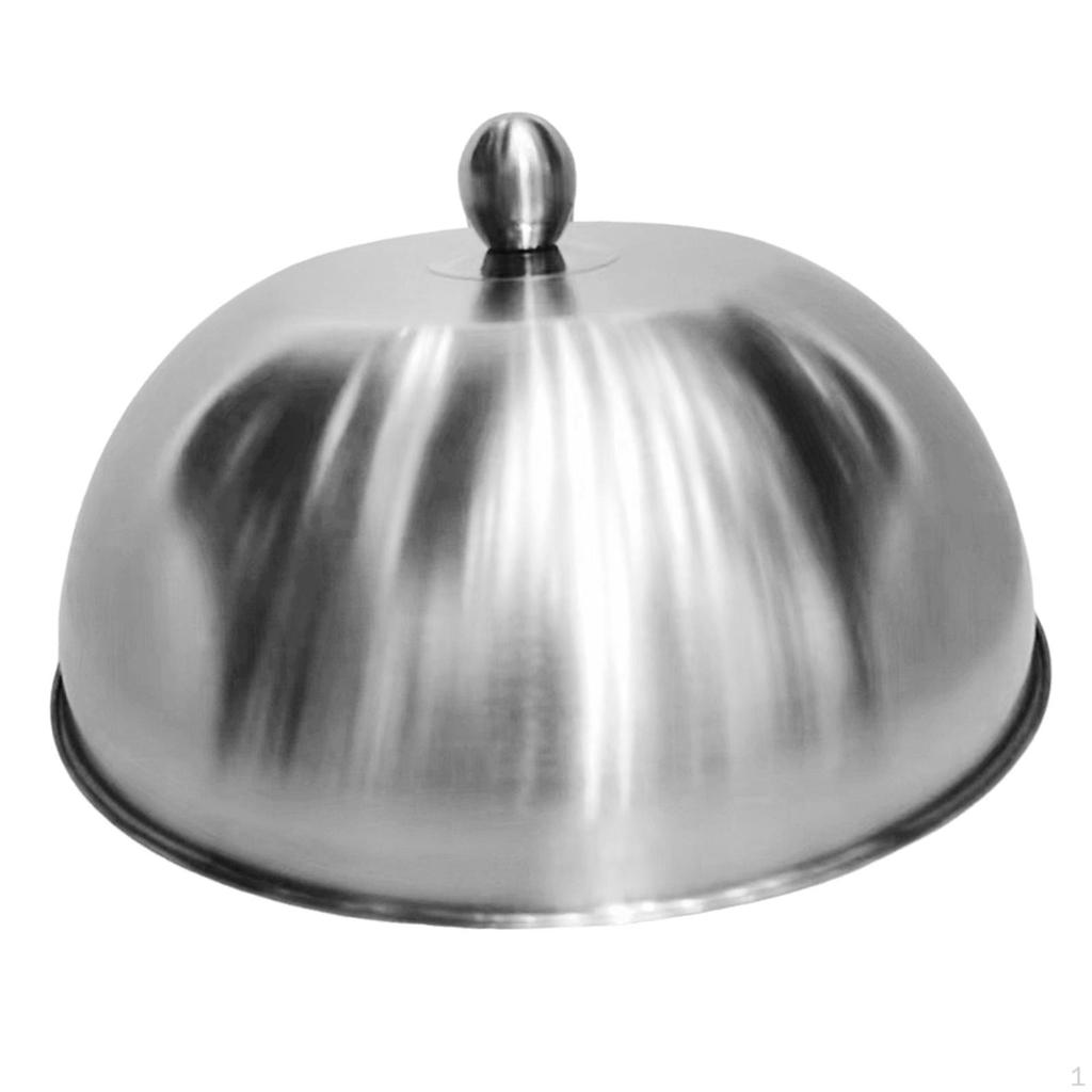 Burger Cover Cheese Melting Dome Griddle Accessory Heavy Duty Stainless Steel Food for Outdoor