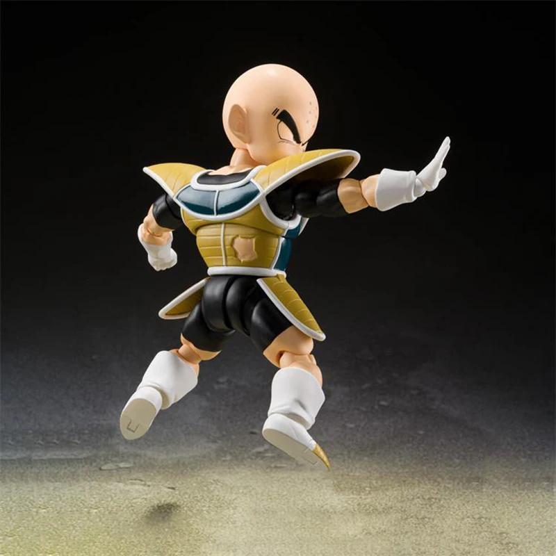 Anime Dragon Ball Z Figurer Barndom Kuririn Actionfigur PVC Bevegelig Namek DBZ Kamper Krilin SHF Samlingsmodell Leker Gaver