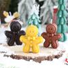 Creative Christmas Tree & Gingerbread Man Scented Candle Gift Box - Premium DIY Souvenir