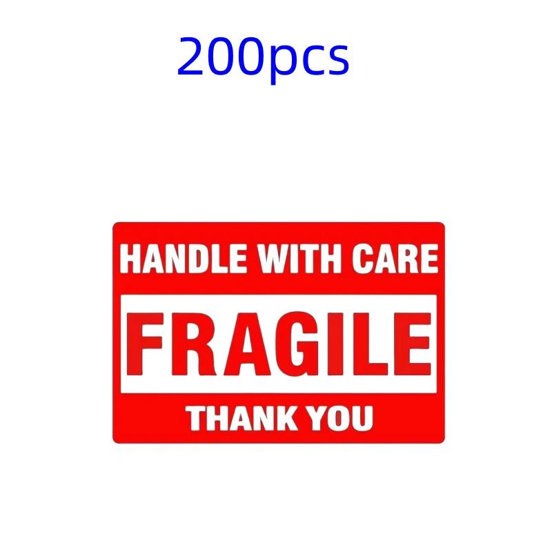 Fragile Stickers The Goods Please Handle With Care Warning Labels DIY Supplies