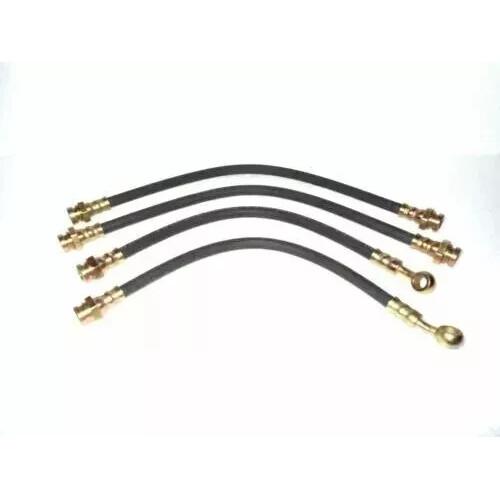 Suzuki Front Rear Brake Hose Pipe Line Set Sj413 Sj410 Sierra Samurai Drover