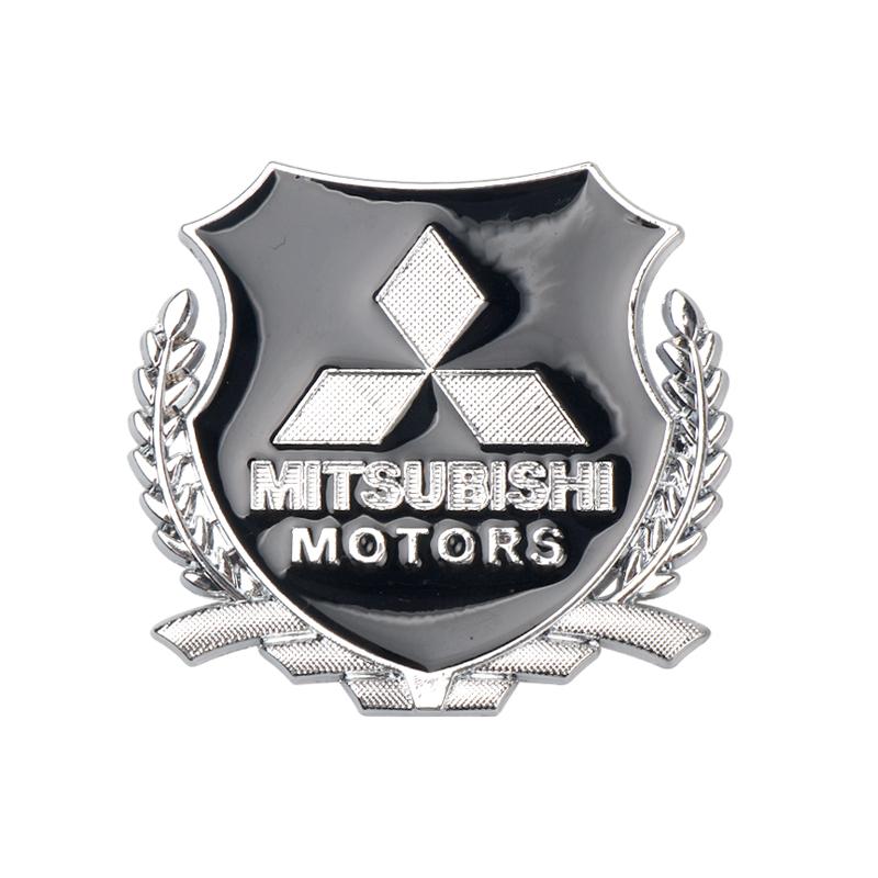 

Auto Badge Stickers Wheat Ear Shape Car Window Decoration Decals Accessories For Mitsubishi Lancer L200 Outlander Pajero Eclipse For Mitsubishi серебряный