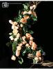 Artificial Rose Vine Wall Decor for Air Conditioner Pipes