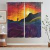 A Trail Runner Curtains Child Room Modern Home Decoration Cabinets for Living Room Beaded Curtain Tiebacks Black Out Curtains