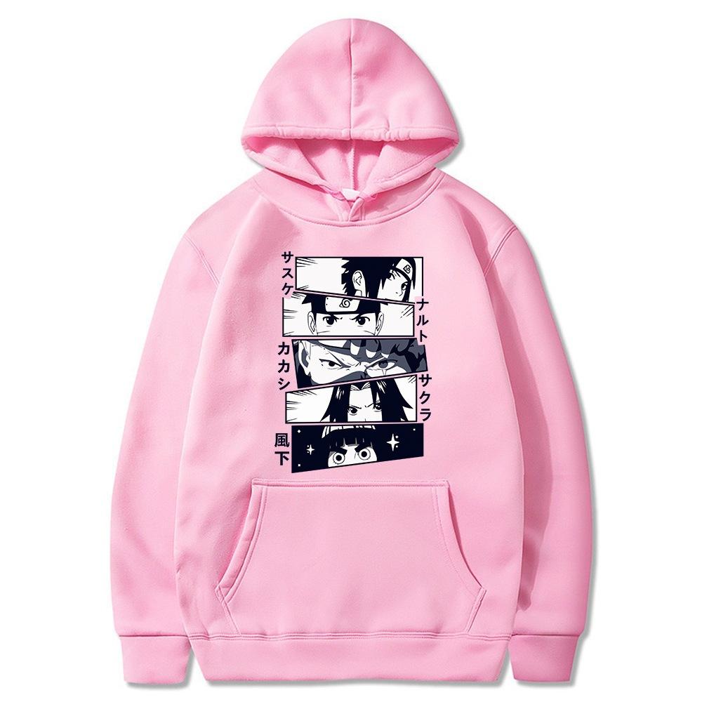 Sweater Naruto Print Hooded Sweater for Men and Women