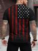 Manfinity LEGND Men Plus Americana Print Tee