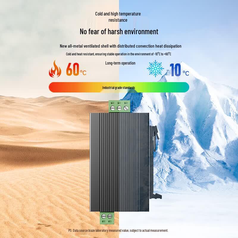 BIAZE Din-rail RS485 To Ethernet Serial Server Gateway