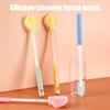 Szczotka do kubków Silikonowa szczotka do butelek Bez BPA Bezpieczna dla żywności Głębokie czyszczenie Elastyczna w 360 stopniach Miękkie włosie Higieniczna