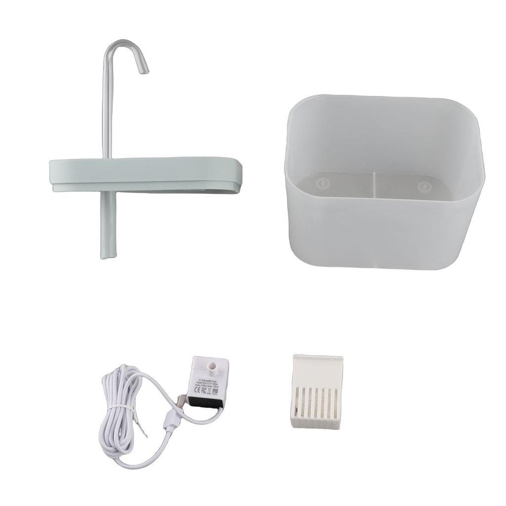 1.5L Cat Water Fountain Automatic Low Noise Pet Drinking Fountain Dispenser for Cat Dog