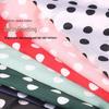 Fashionable Polka Dot Simulated Silk Satin Fabric for DIY Clothing, Linings, Headwear, and Handbags