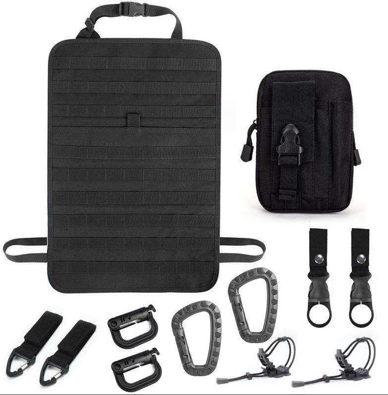 Tactical Car Seat Backrest MOLLE Storage Bag